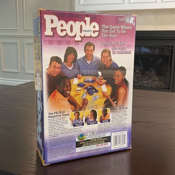 Factory Sealed 2002 People Weekly Board Game People Magazine Bilingual Game - Picture 3 of 4